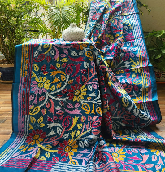 KANTHA DUPATTA - SPRING