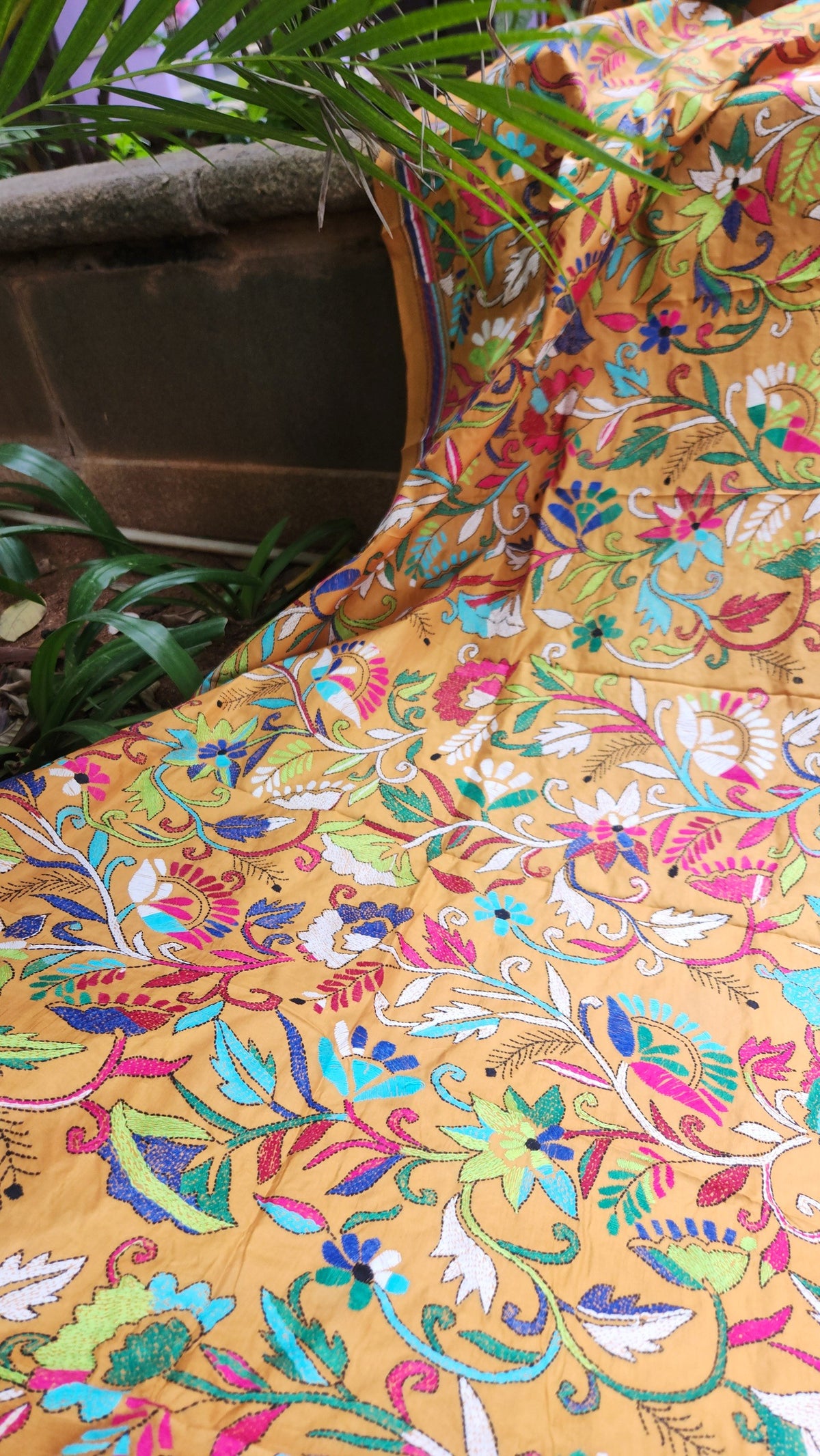 Kantha dupatta shekantha iTokri Pujo shopping Indian gifts dupatta for haldi function