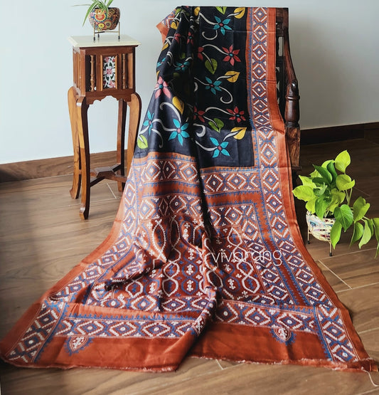 Kutchwork saree designer saree wedding shopping silksarees gift for wife