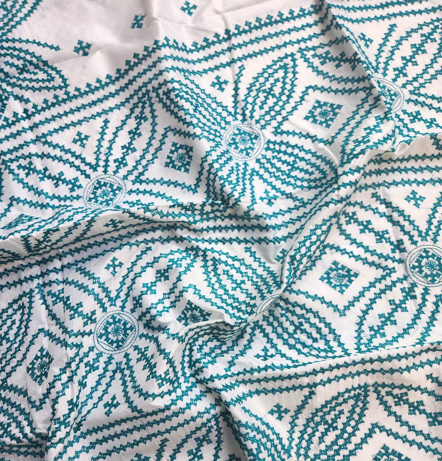 KUTCHWORK SILK SAREE