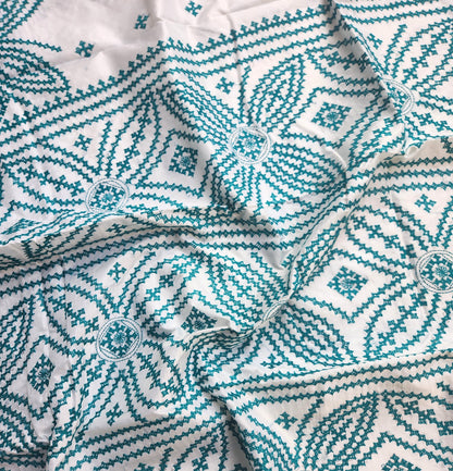 KUTCHWORK SILK SAREE