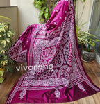 Purplesaree handmade kutchworksaree kutchibharat