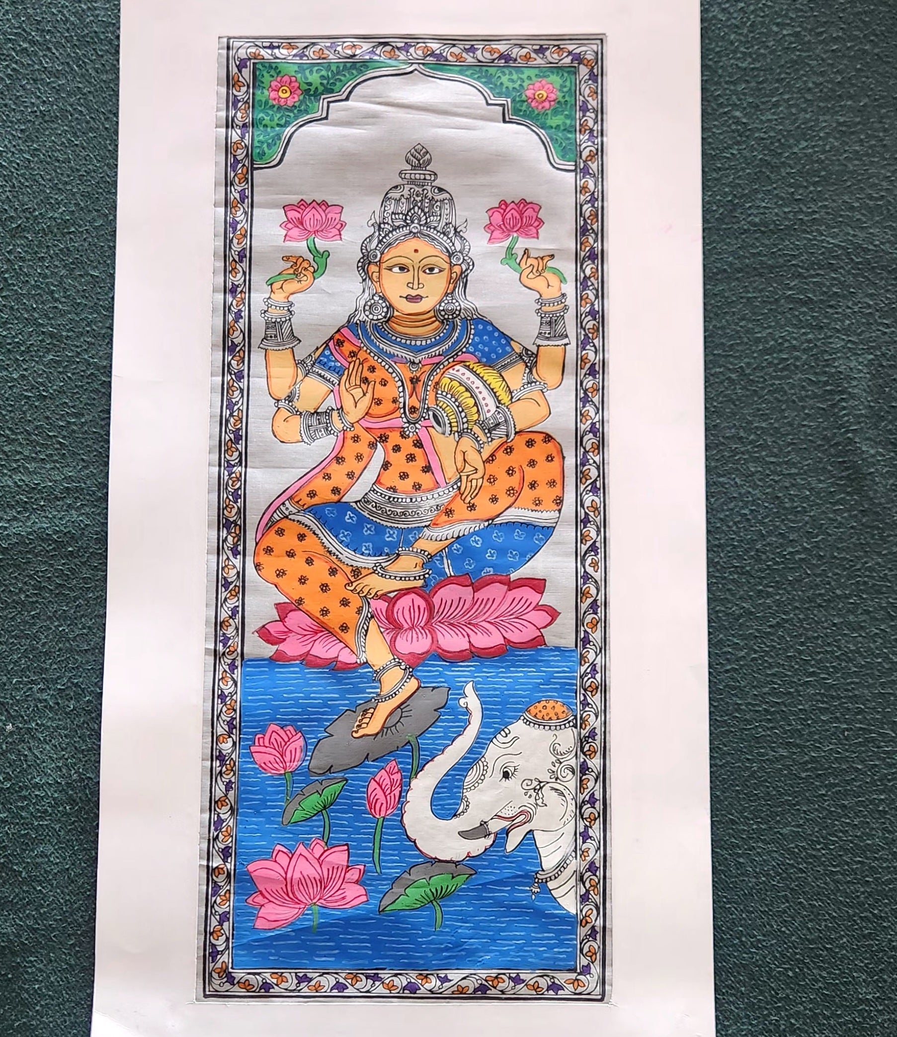 Lakshmi Ma painting Indian gifts home decor