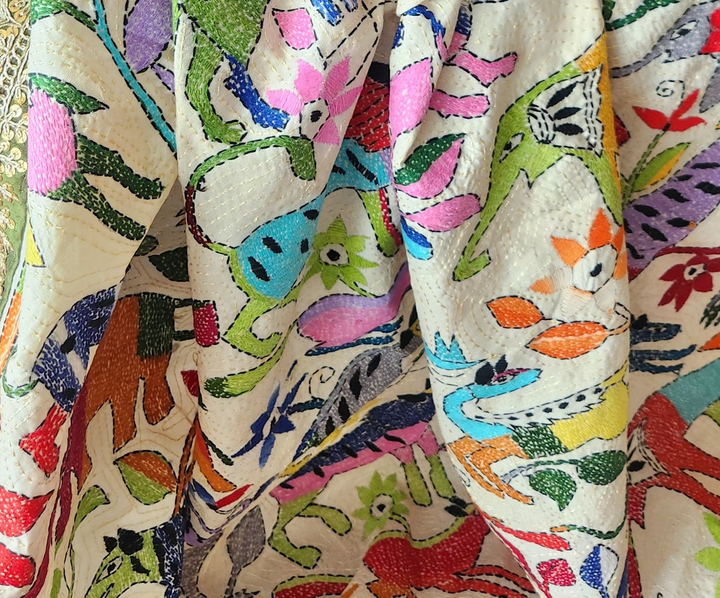 JUNGLE BOOK KANTHA DUPATTA