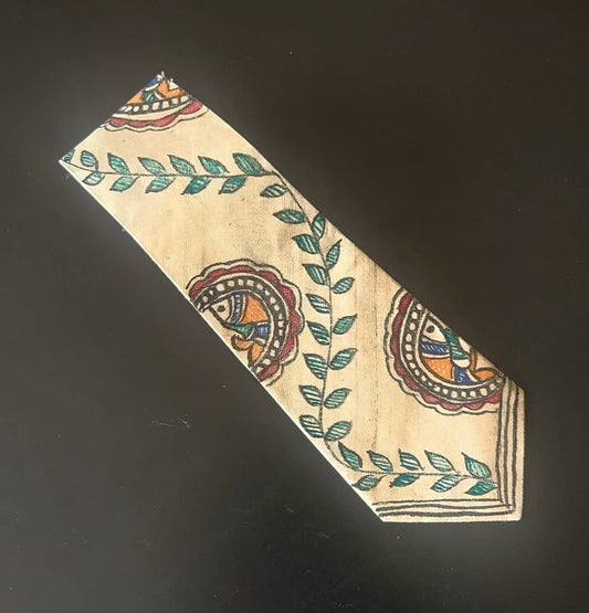 MADHUBANI HANDPAINTED TIE