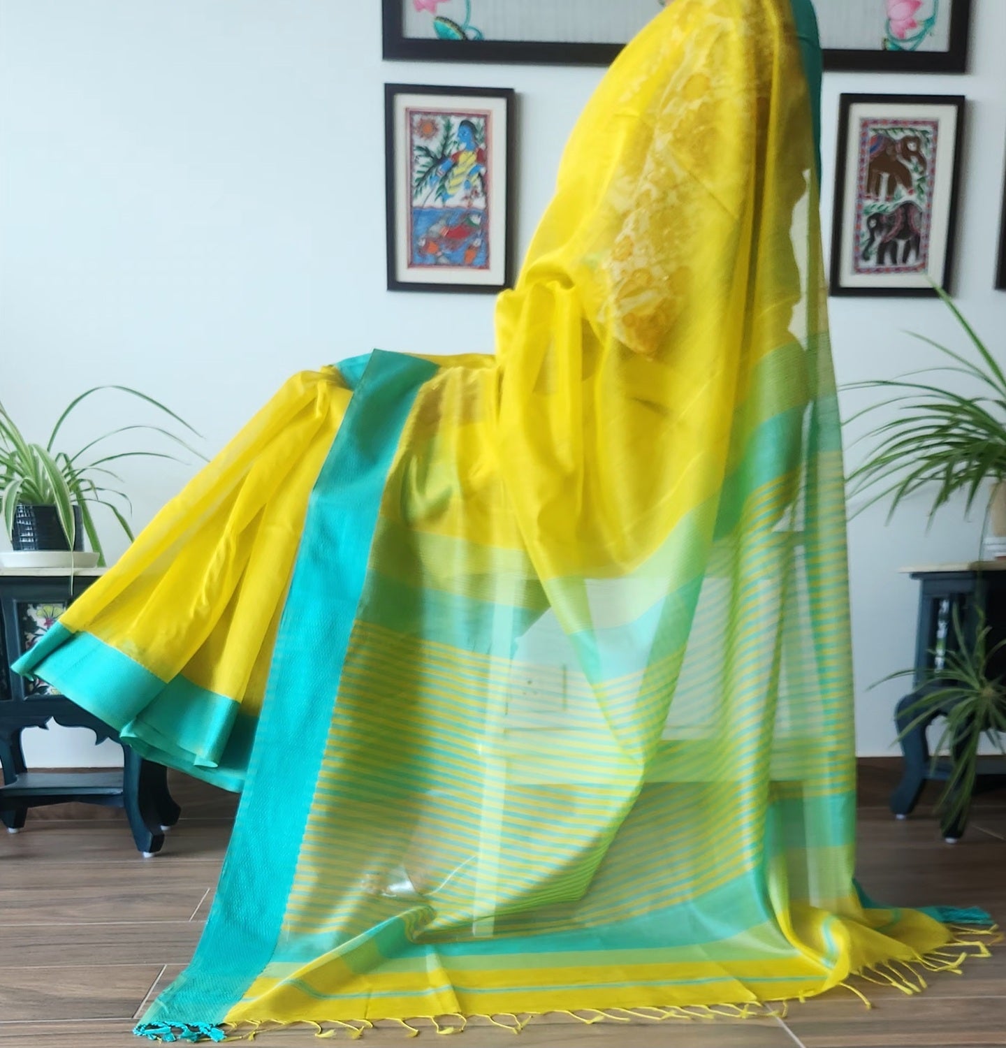 Maheshwari Handloom Saree