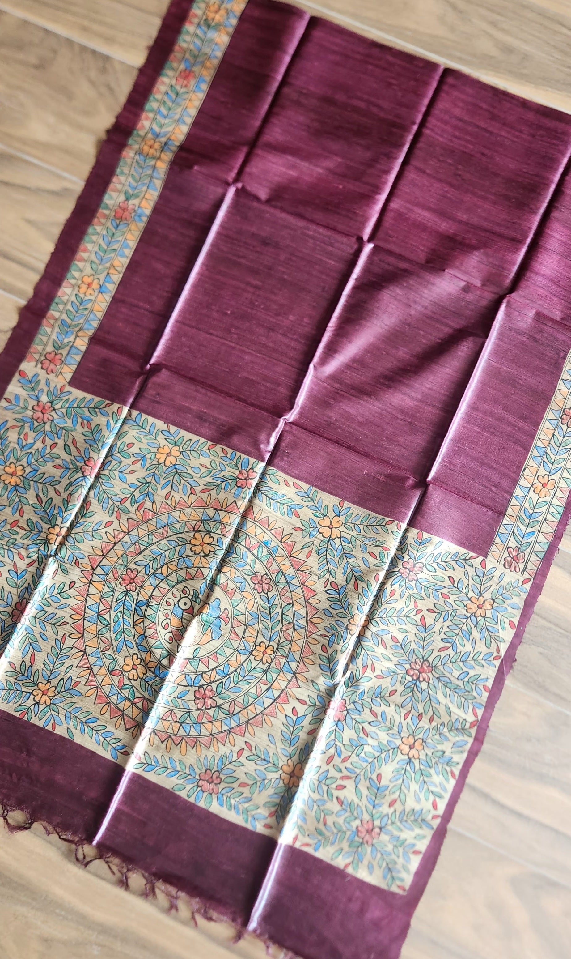 Madhubani dupatta designer dupatta Indian gifts