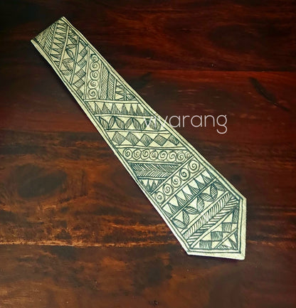 corporate gifting Madhubani tie Anniversary gift for husband neckties wedding gift
