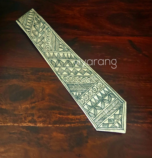corporate gifting Madhubani tie Anniversary gift for husband neckties wedding gift