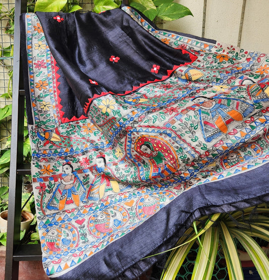 MADHUBANI SILK DUPATTA