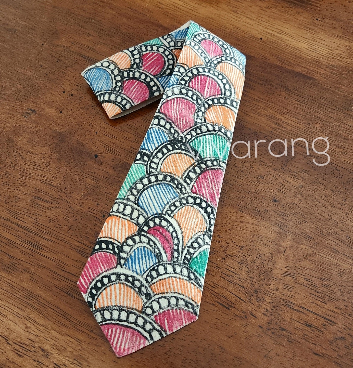MADHUBANI HANDPAINTED TIE