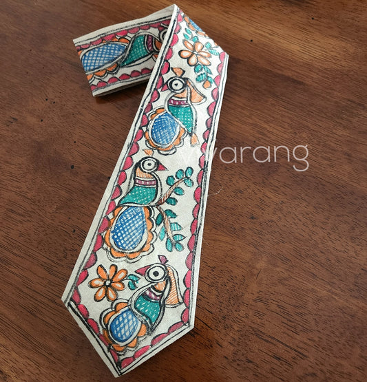 MADHUBANI HANDPAINTED TIE