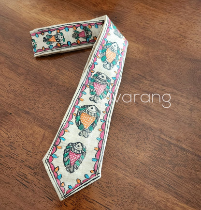 MADHUBANI HANDPAINTED TIE