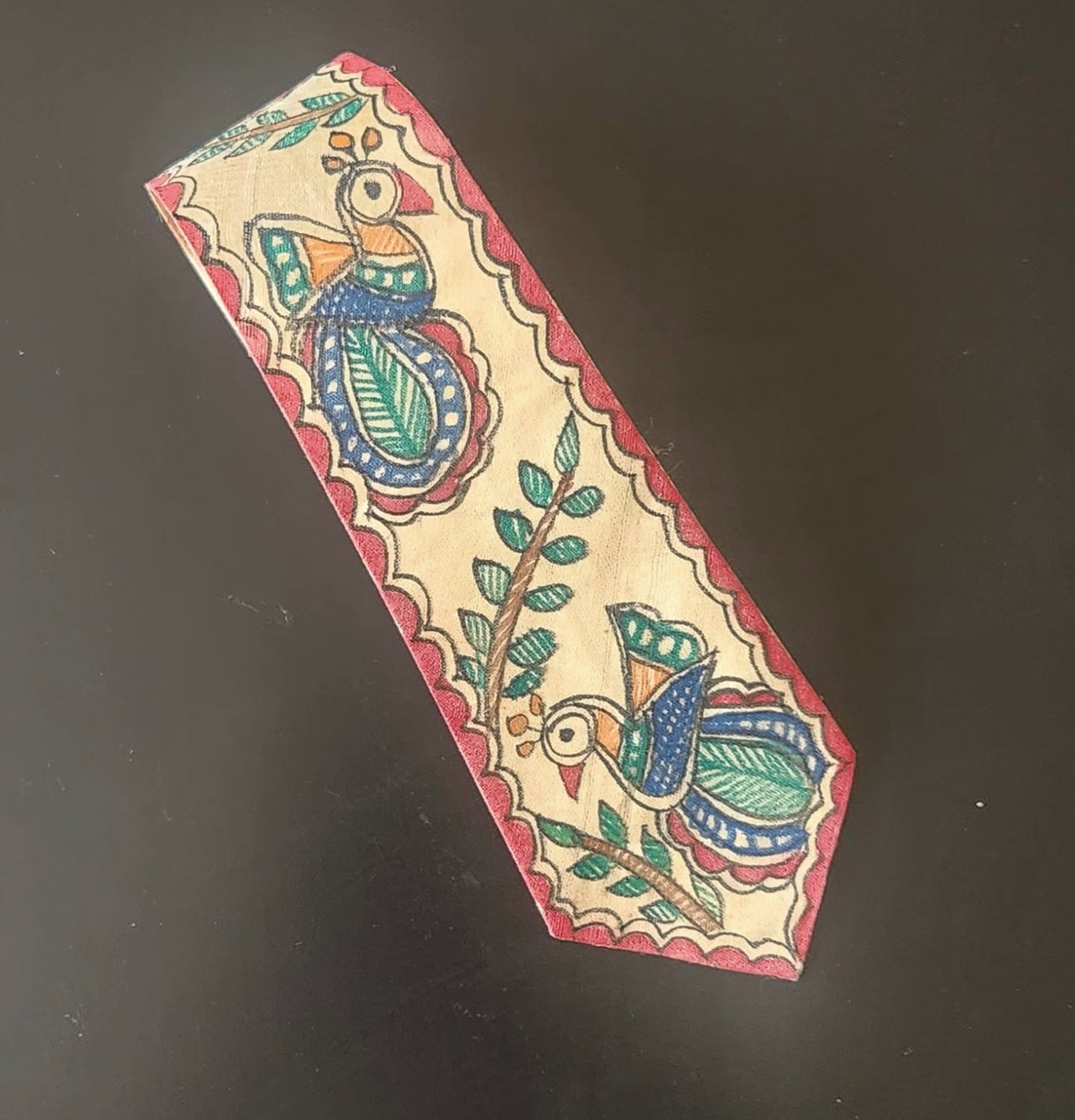 MADHUBANI HANDPAINTED TIE