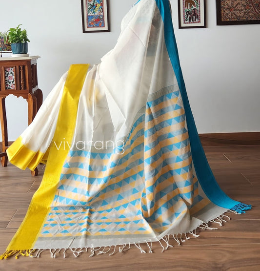 Maheshwari Handloom Saree