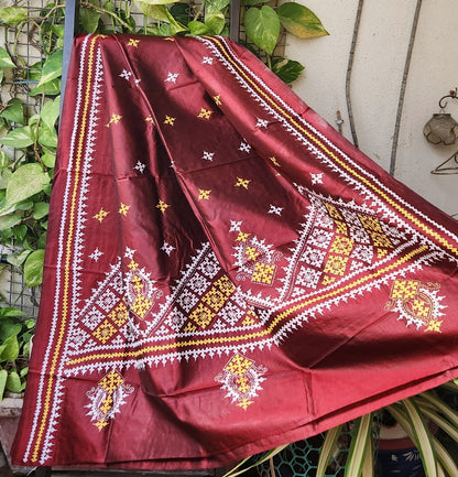 KUTCHWORK SILK DUPATTA