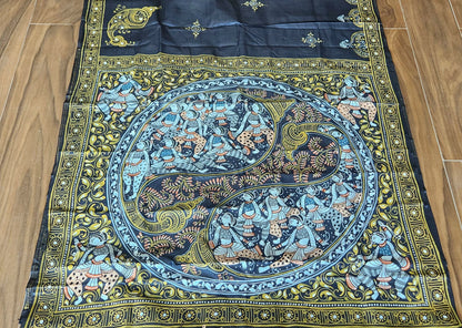 PATTACHITRA HANDPAINTED SAREE