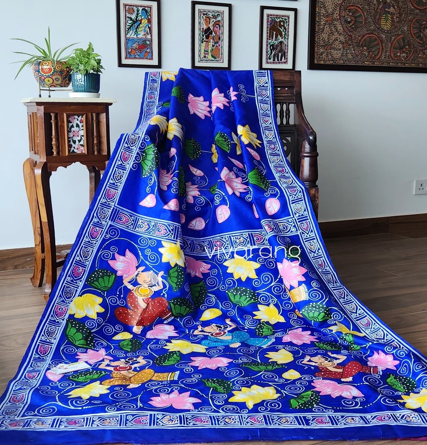 PATTACHITRA HANDPAINTED SAREE