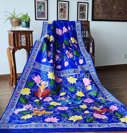 PATTACHITRA HANDPAINTED SAREE