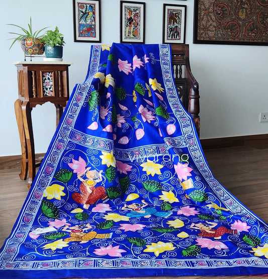 PATTACHITRA HANDPAINTED SAREE
