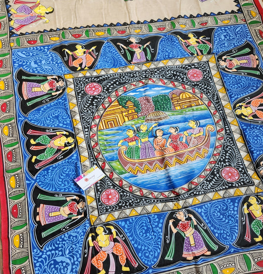 PATTACHITRA HANDPAINTED SAREE