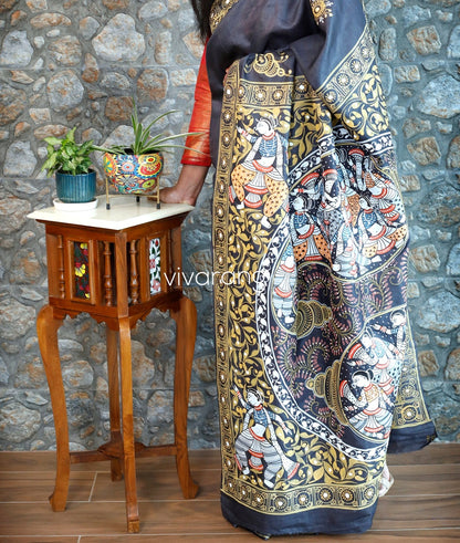 PATTACHITRA HANDPAINTED SAREE