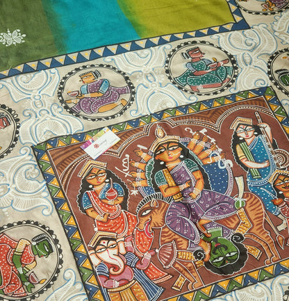 PATTACHITRA HANDPAINTED SAREE