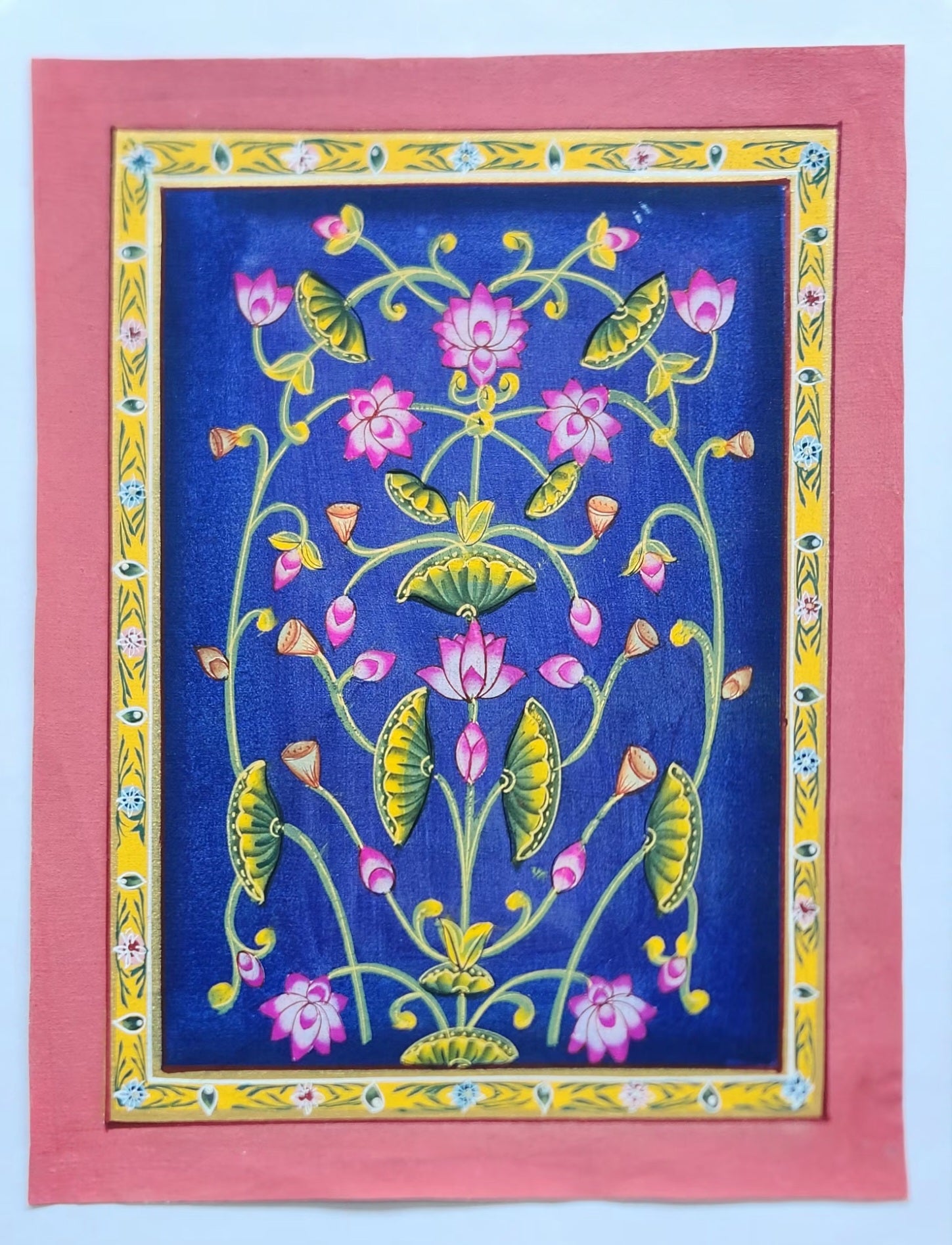 Pichwai painting wall painting Lotus painting