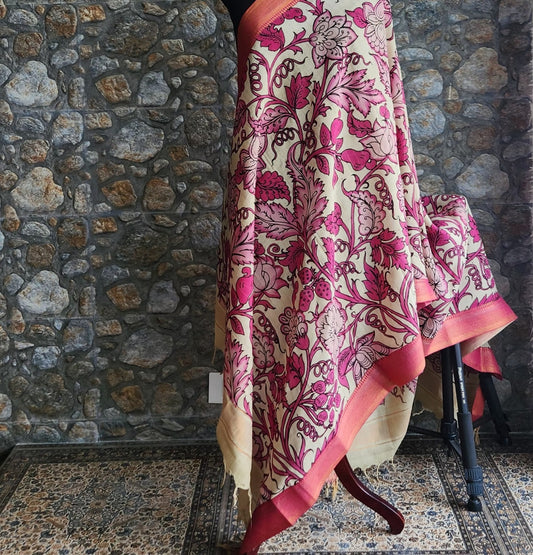 KALAMKARI SILK DUPATTA