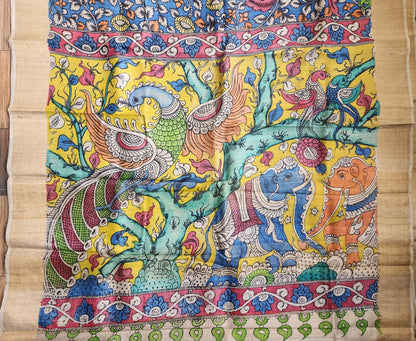 KALAMKARI SILK SAREE