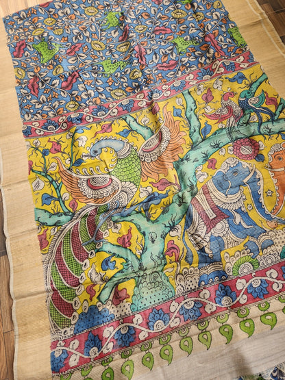 KALAMKARI SILK SAREE