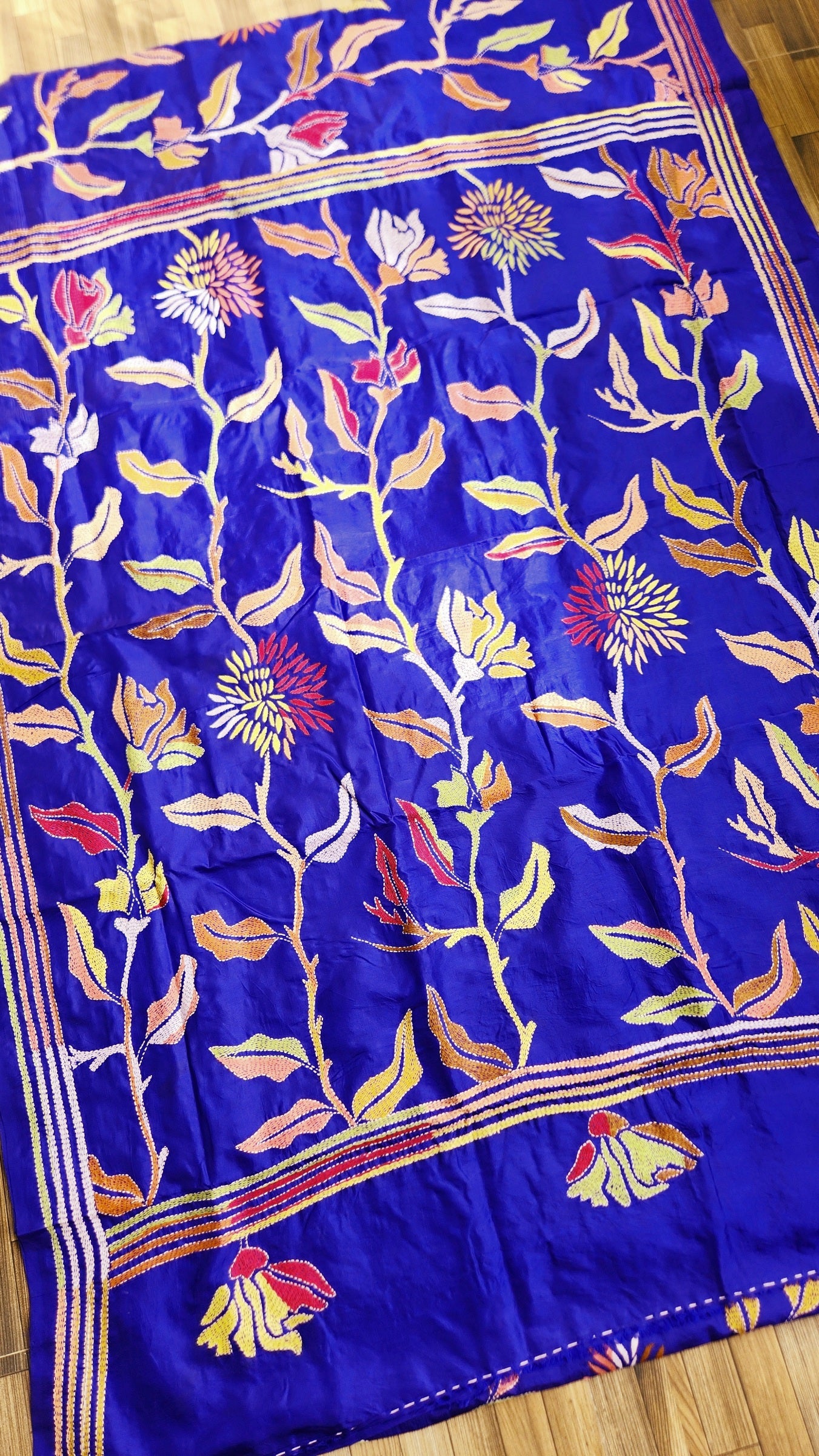DANDELION KANTHA SAREE
