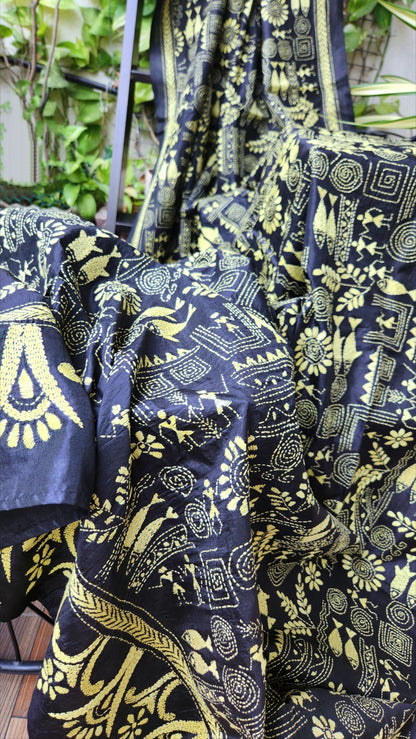 WARLI KANTHA DUPATTA