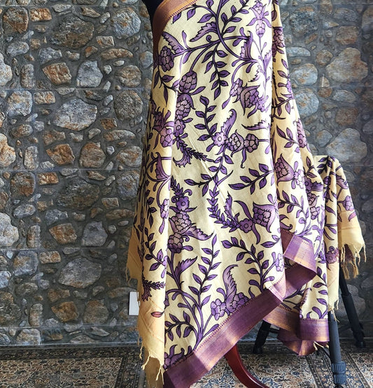 KALAMKARI SILK DUPATTA