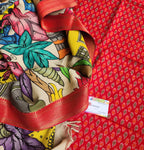 Ikat kurti piece kalamkari dupatta SICO Officewear gift ideas handmade handloom office wear dress material