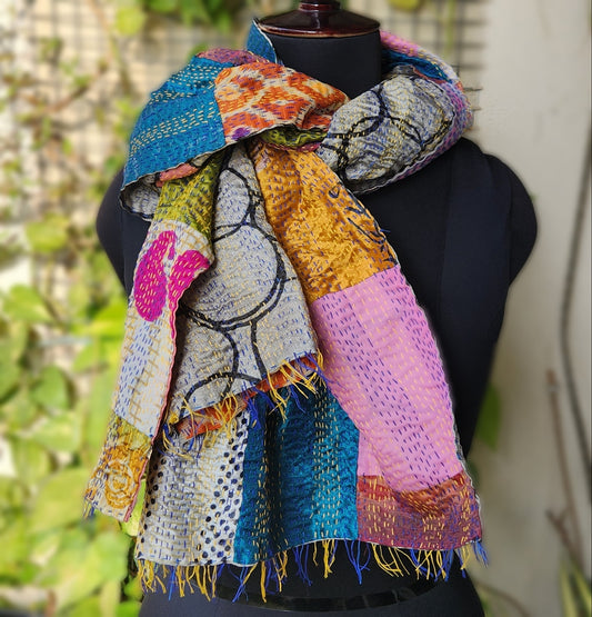 Kantha Stole