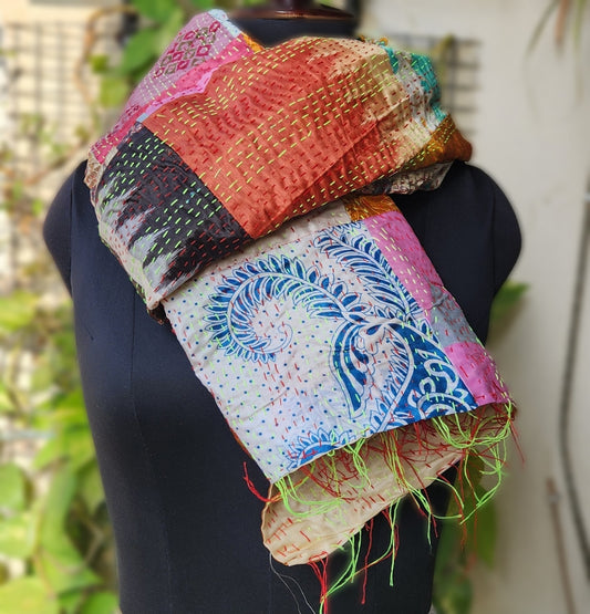Kantha Stole