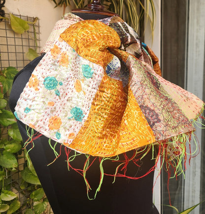 Kantha Stole