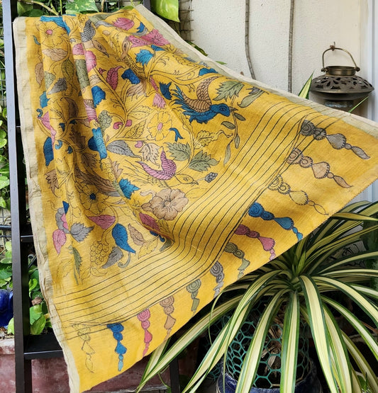 KALAMKARI SILK DUPATTA