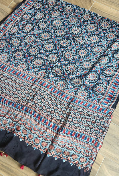 ajrakh dupatta blue dupatta dupatta for office red dupatta gifts for her