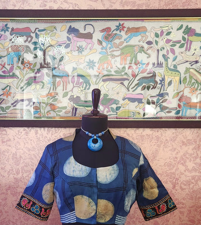 AJRAKH FABRIC BLOUSE