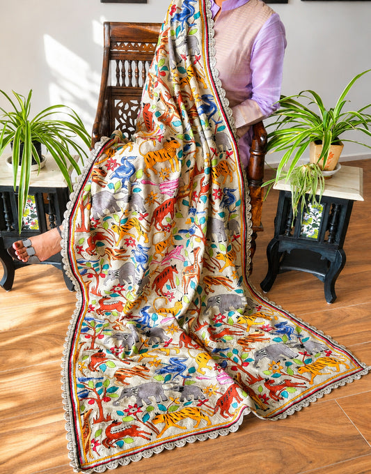 JUNGLE BOOK KANTHA DUPATTA