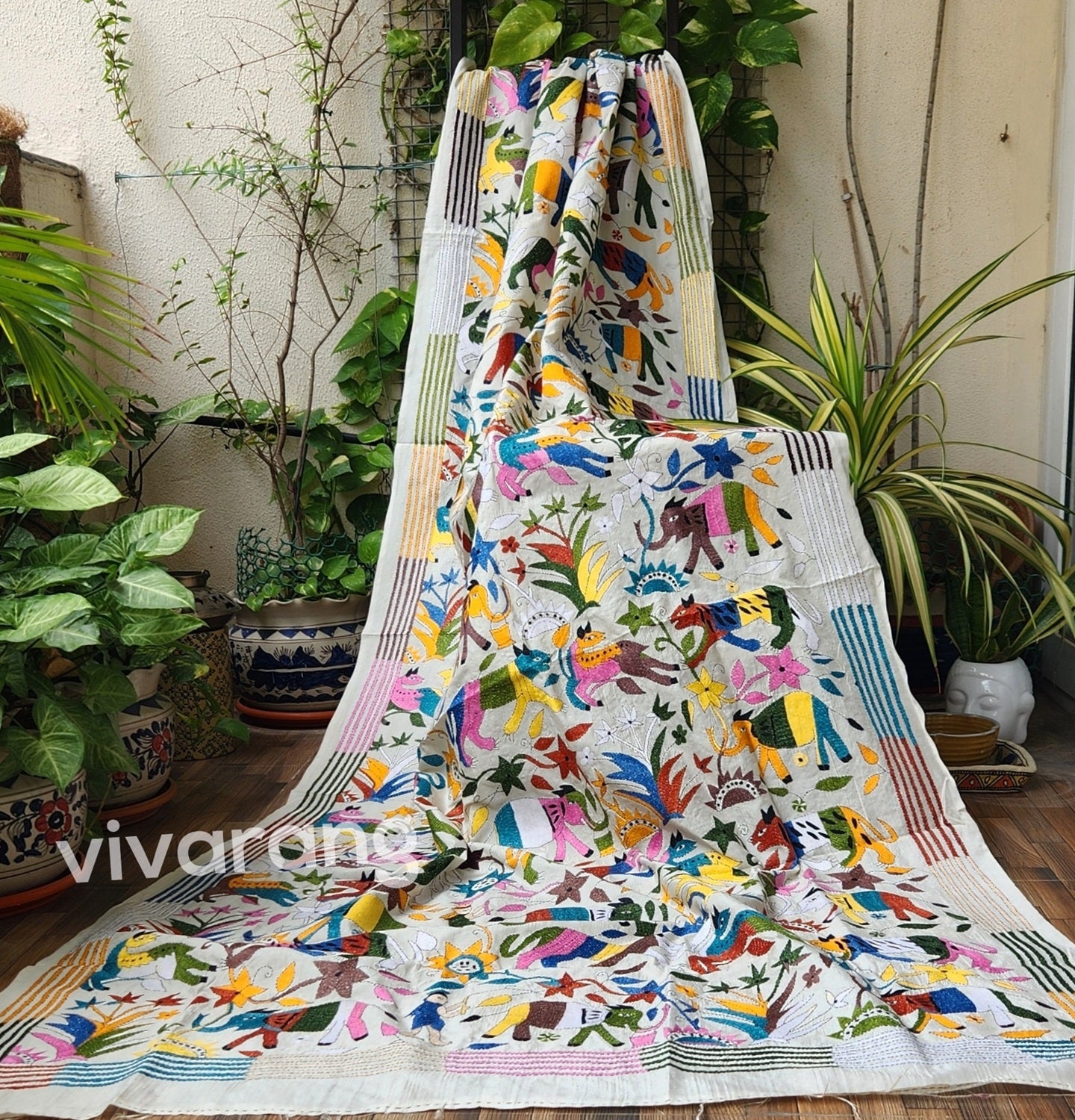 JUNGLE BOOK KANTHA DUPATTA