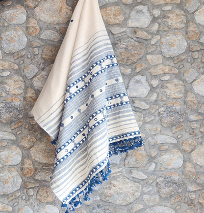 bhujodi dupatta officewear dupatta designer dupattacotton dupatta handloom dupatta Indian gifts White dupatta mirrorwork dupatta