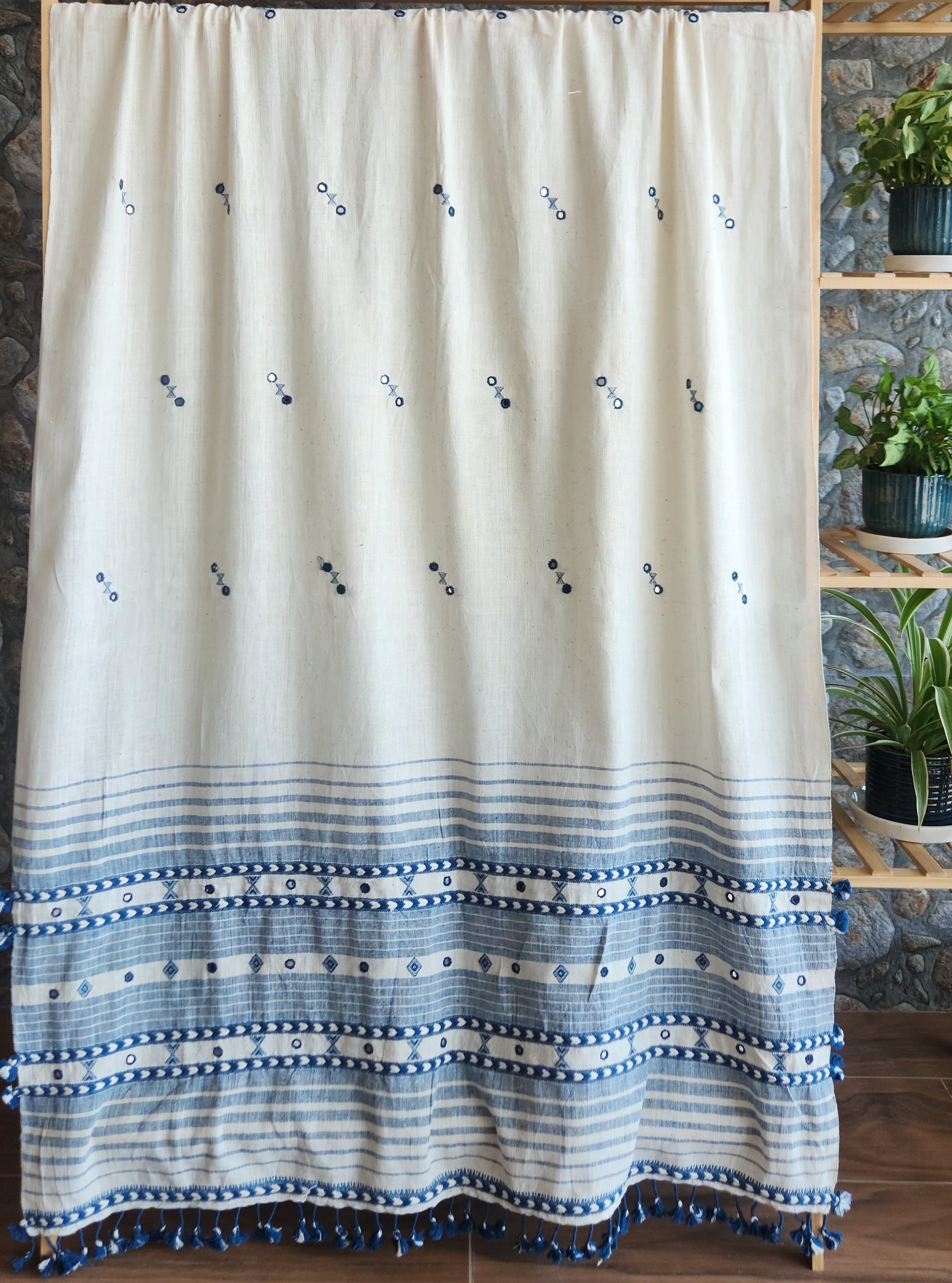 bhujodi dupatta officewear dupatta designer dupattacotton dupatta handloom dupatta Indian gifts White dupatta mirrorwork dupatta