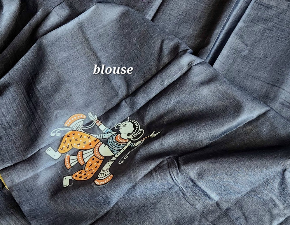 PATTACHITRA HANDPAINTED SAREE