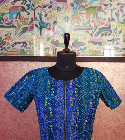 KANTHA FABRIC BLOUSE