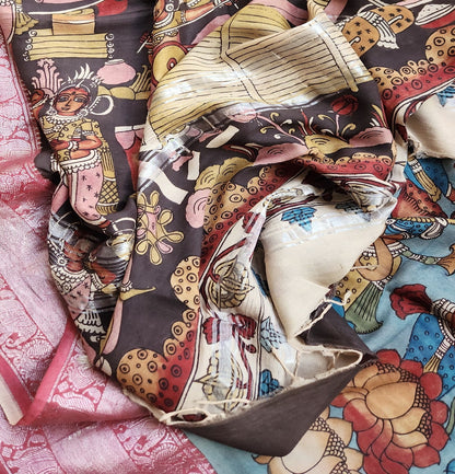 KALAMKARI SILK SAREE - APSARA