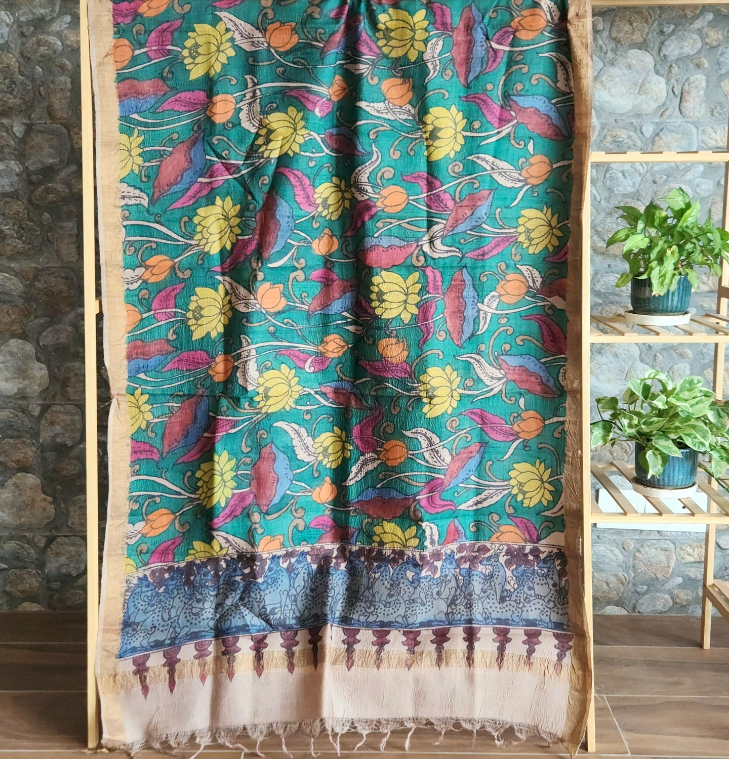 KALAMKARI SILK DUPATTA