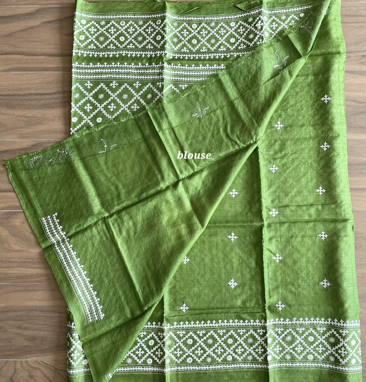 KUTCHWORK SILK SAREE